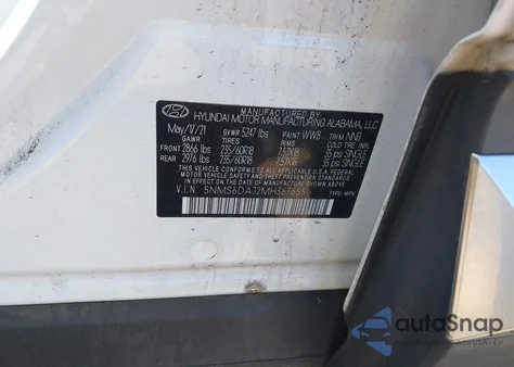 2021 Hyundai Santa Fe Sel из США, поврежденный, VIN 5NMS6DAJ2MH367655